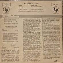 Load image into Gallery viewer, The Dave Brubeck Quartet : Brubeck Time (LP, Album, Mono, RP)