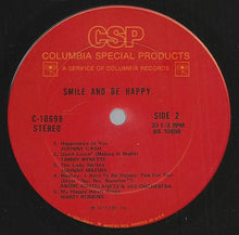 Load image into Gallery viewer, Various : Smile And Be Happy (LP, Comp)