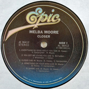 Melba Moore : Closer (LP, Album)