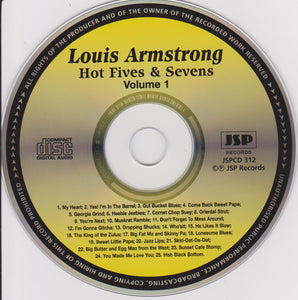 Louis Armstrong : Hot Fives And Sevens (4xCD, Comp, RM + Box)