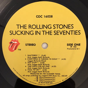 The Rolling Stones : Sucking In The Seventies (LP, Comp, Mon)