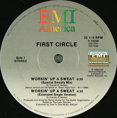 First Circle : Workin' Up A Sweat (12