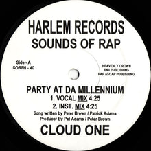 Load image into Gallery viewer, Cloud One : Party At Da Millennium (12&quot;)