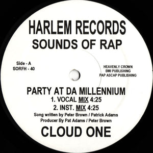 Cloud One : Party At Da Millennium (12")