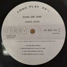 Load image into Gallery viewer, Vicente Gomez : Blood And Sand (LP, Promo)