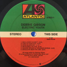 Load image into Gallery viewer, Debbie Gibson : Electric Youth (LP, Album, SP)