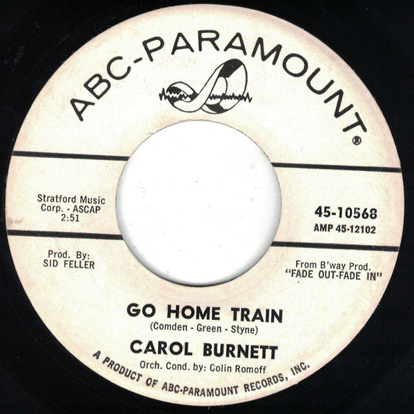 Carol Burnett : Go Home Train / You Mustn't Be Discouraged (7