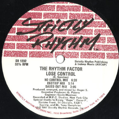 The Rhythm Factor : Phase 1 / Lose Control (12