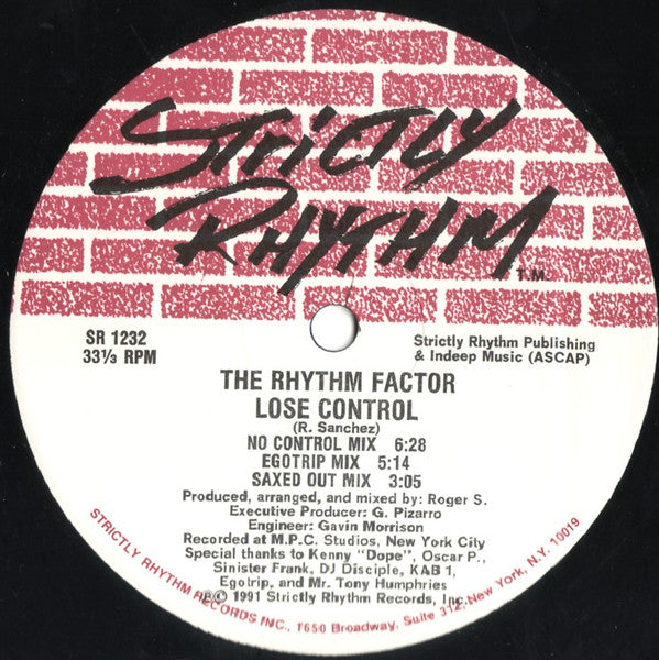 The Rhythm Factor : Phase 1 / Lose Control (12