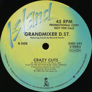 D.St. : Crazy Cuts (12", Promo)