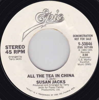 Susan Jacks : All The Tea In China (7