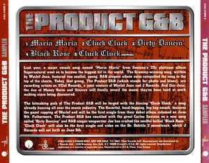 The Product G&B : Sampler (CD, Promo, Smplr)