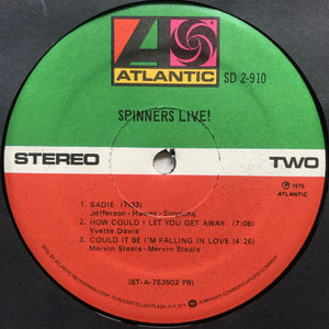 Spinners : Spinners Live! (2xLP, Album, PR )