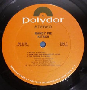 Randy Pie : Kitsch (LP, Album, Pit)