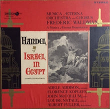 Load image into Gallery viewer, Handel*, Adele Addison - Florence Kopleff, John McCollum, Louise Natale - Musica Æterna Orchestra, Music Aeterna Chorus*, Frederic Waldman, Albert Fuller : Israel In Egypt (2xLP + Box)