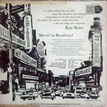 Load image into Gallery viewer, Kay Starr : Movin' on Broadway (LP)