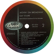 Load image into Gallery viewer, Kay Starr : Movin' on Broadway (LP)