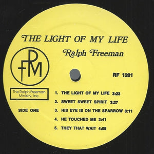 Ralph Freeman : The Light Of My Life (LP, Album)