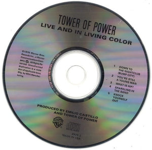 Tower Of Power : Live And In Living Color (CD, Album, RE)