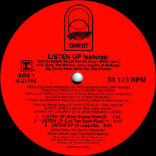 Load image into Gallery viewer, Listen Up : Listen Up (12&quot;, Maxi)