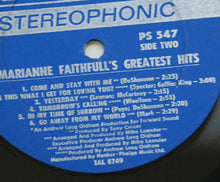Load image into Gallery viewer, Marianne Faithfull : Marianne Faithfull's Greatest Hits (LP, Comp)