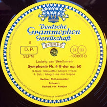 Load image into Gallery viewer, Ludwig Van Beethoven - Berliner Philharmoniker · Herbert von Karajan : Symphonie Nr. 4 (LP, RP)