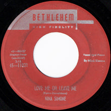 Load image into Gallery viewer, Nina Simone : I Loves You, Porgy (7&quot;, Single)