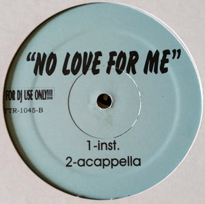 DMX : No Love For Me (12", Unofficial)