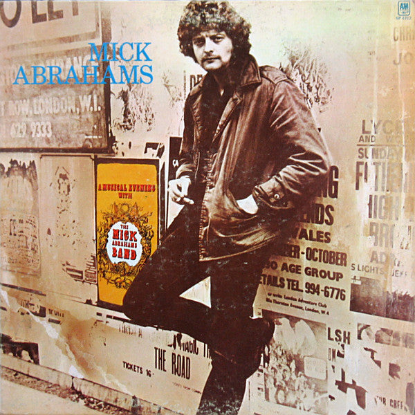 Mick Abrahams : Mick Abrahams (LP, Album, Ter)