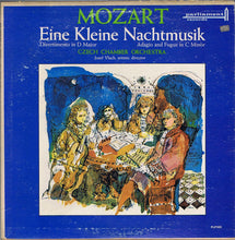 Load image into Gallery viewer, Mozart*, Czech Chamber Orchestra, Josef Vlach : Eine Kleine Nachtmusik - Divertimento In D Major - Adagio And Fugue In C Major (LP, Mono)