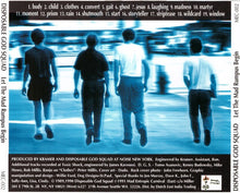 Load image into Gallery viewer, Disposable God Squad : Let The Mad Rumpus Begin (CD, Album)