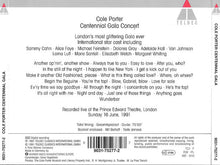 Load image into Gallery viewer, Various : Cole Porter Centennial Gala Concert (CD)