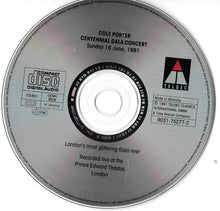 Load image into Gallery viewer, Various : Cole Porter Centennial Gala Concert (CD)