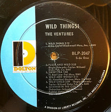Load image into Gallery viewer, The Ventures : Wild Things! (LP, Album, Mono)