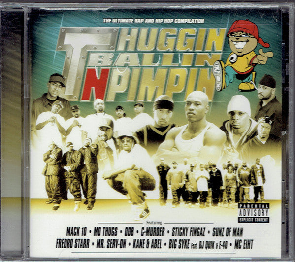 Various : Thuggin Ballin N Pimpin (CD, Comp)