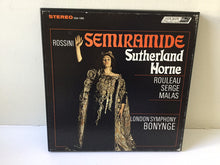 Load image into Gallery viewer, Rossini*, Sutherland*, Horne*, Rouleau*, Serge*, Malas*, London Symphony*, Bonynge* : Semiramide (3xLP + Box)