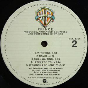 Prince : Prince (LP, Album, RP, Jac)