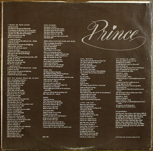 Prince : Prince (LP, Album, RP, Jac)