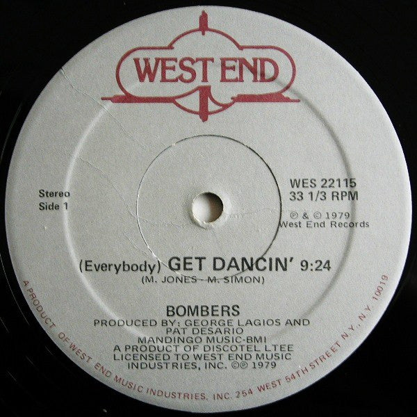 Bombers : (Everybody) Get Dancin' (12