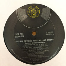 Load image into Gallery viewer, Johnny Guitar Watson : Funk Beyond The Call Of Duty (LP, Album, Pit)