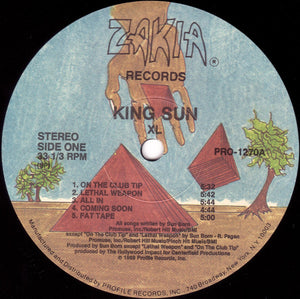 King Sun : XL (LP, Album, RP)