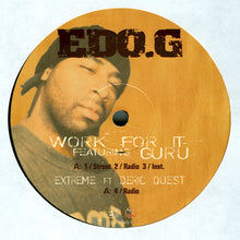 Load image into Gallery viewer, EDO.G* : Work For It / Situations / Extreme (12&quot;)