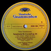 Load image into Gallery viewer, Tschaikowsky*, London Symphony Orchestra*, Claudio Abbado : Symphonie Nr. 5 (LP, RE)