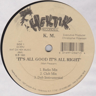 K.M. : It's All Good It's All Right (12