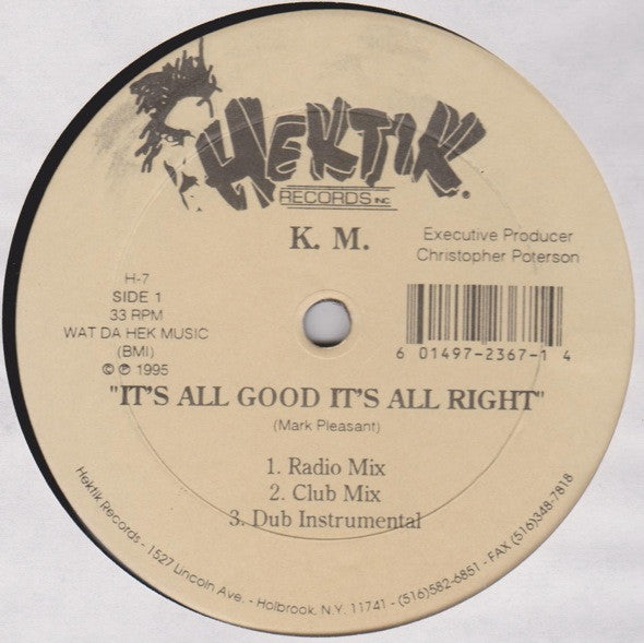 K.M. : It's All Good It's All Right (12