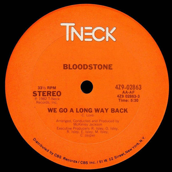 Bloodstone : We Go A Long Way Back (12