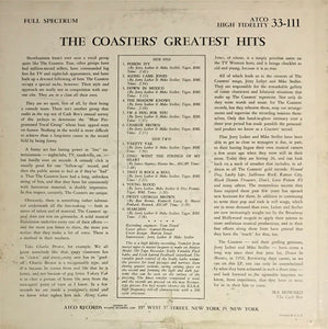 The Coasters : The Coasters' Greatest Hits (LP, Comp, Mono)