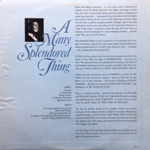 Load image into Gallery viewer, Nat King Cole : A Many Splendored Thing (LP, Album)