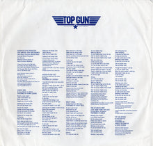 Load image into Gallery viewer, Various : Top Gun (Original Motion Picture Soundtrack) (LP, Album, Car)