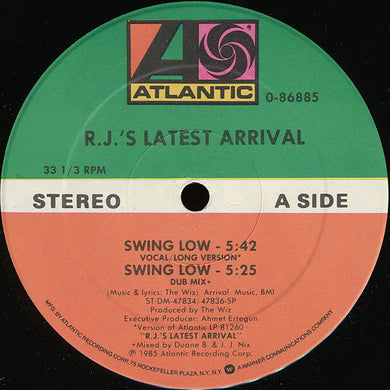 R.J.'s Latest Arrival : Swing Low (12
